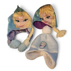 Little Girls Frozen Winter Hats (3)